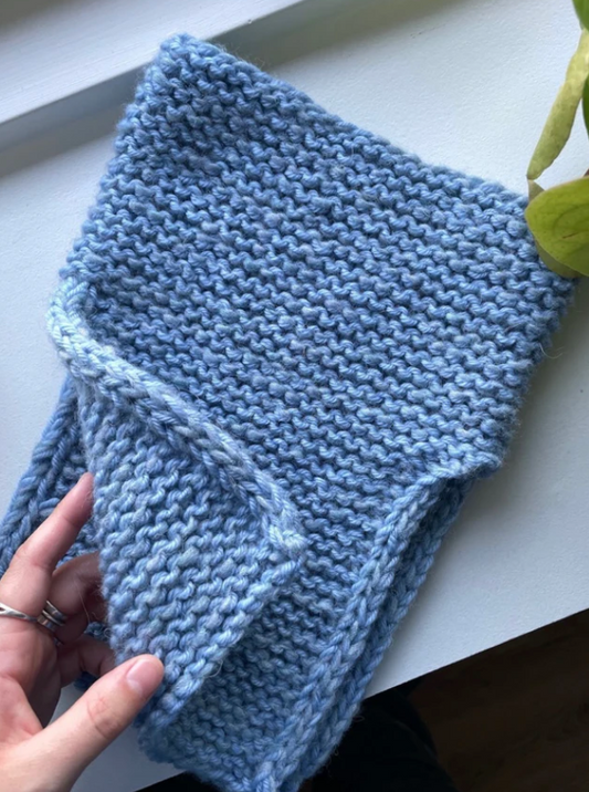 Learn to Knit – Ultra Easy Slippers & Ultra Easy Neck