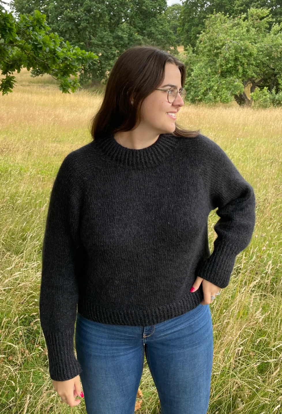 Easy Raglan Sweater Man + Woman