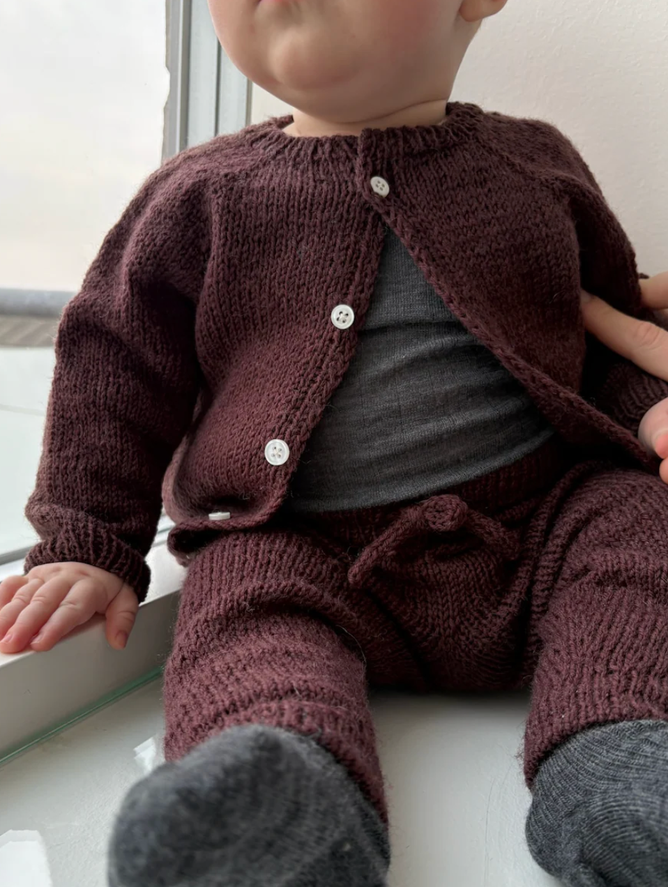 Easy Basic Pants & Cardigan