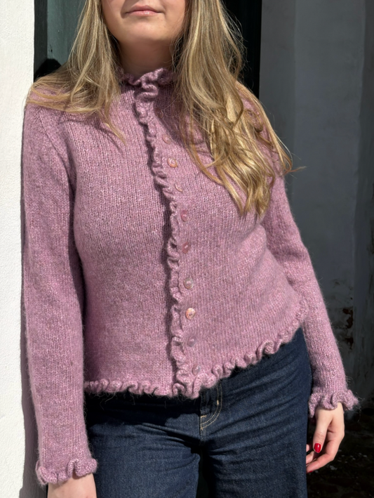 Easy Ruffle Cardigan