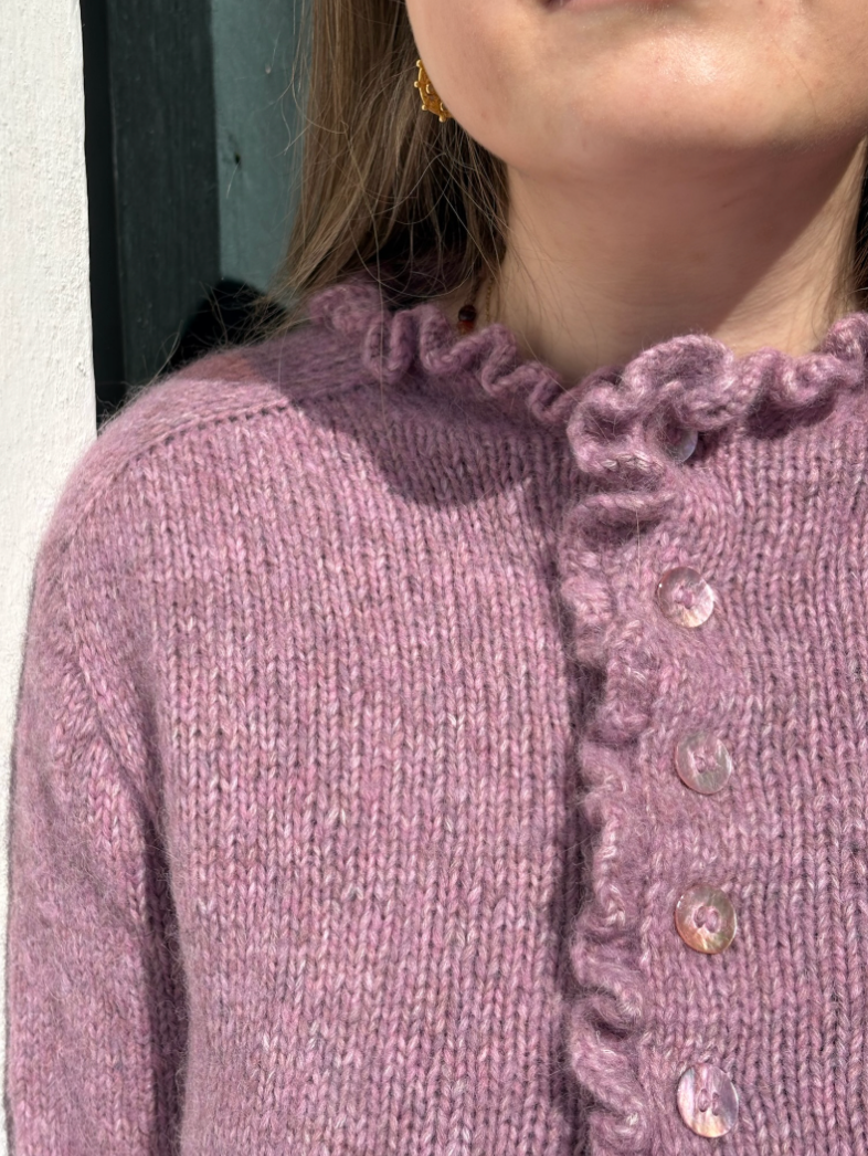 Easy Ruffle Cardigan