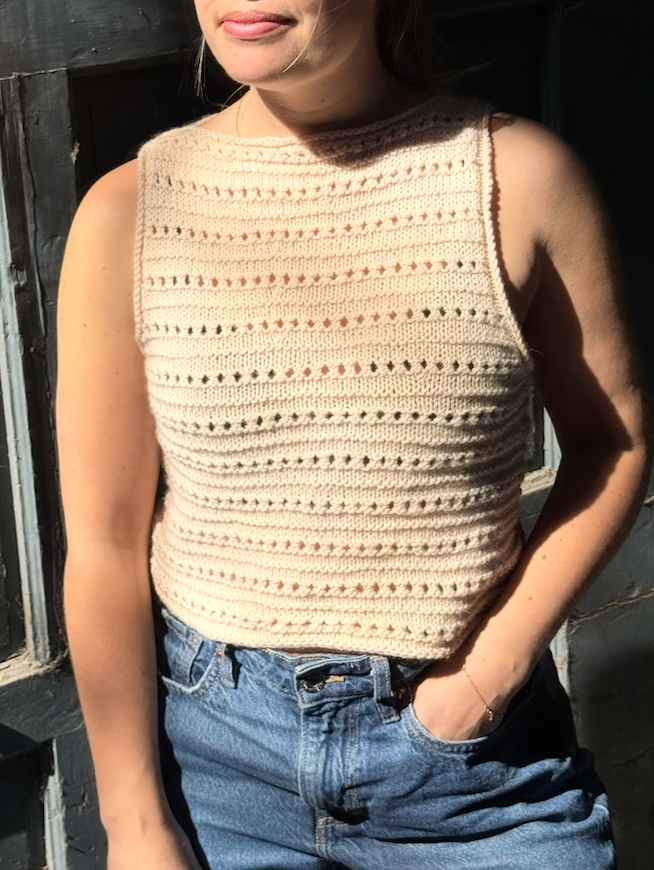 Easy Spring Boat Neck Top