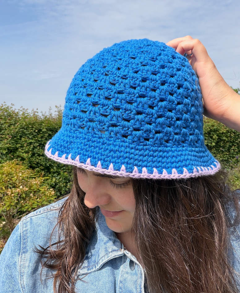 Ultra Easy Bucket Hat - Crochet