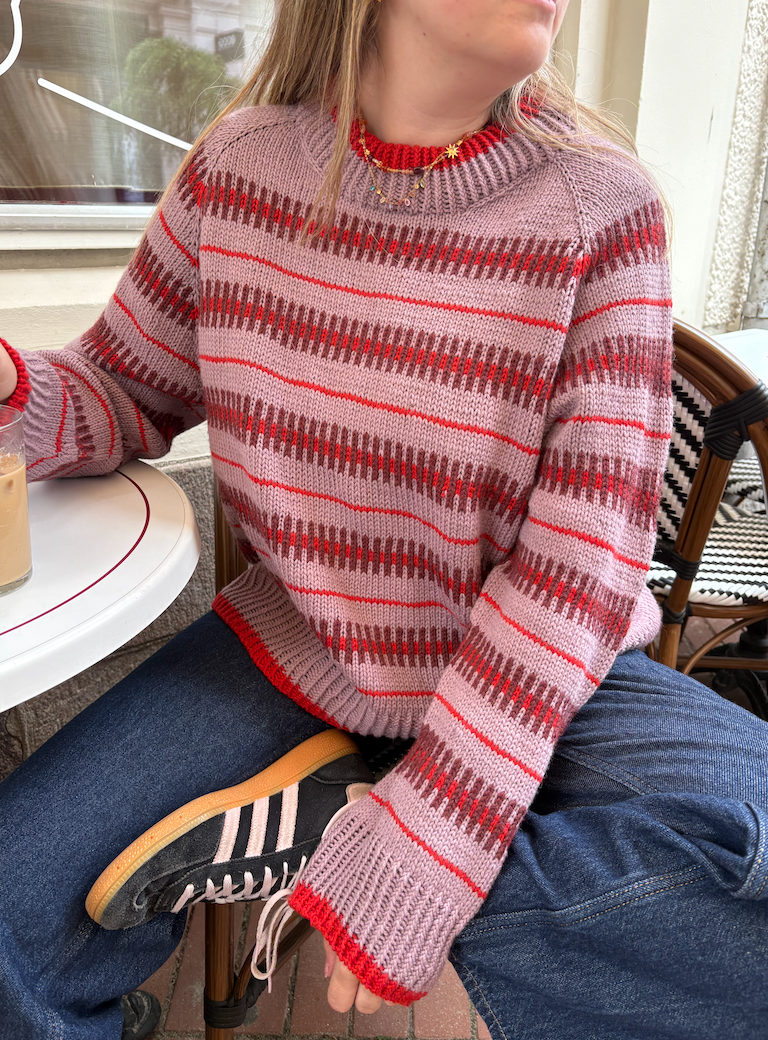 Easy Colour Stripe Sweater
