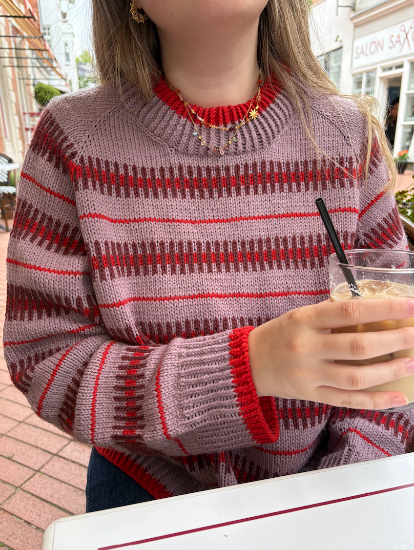 Easy Colour Stripe Sweater