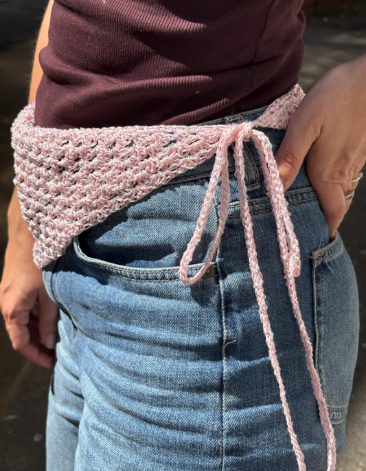 Ultra Easy Hip Scarf - Crochet