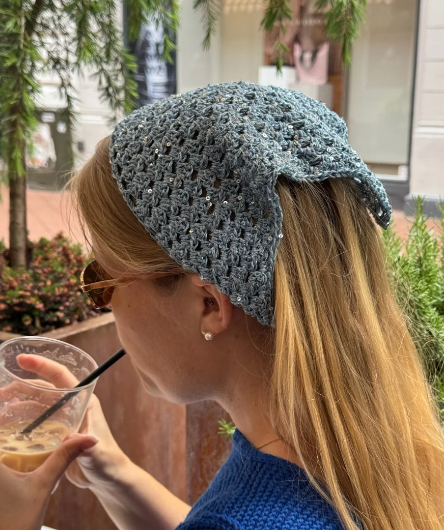 Ultra Easy Bandana + Hip Scarf - Crochet Bundle