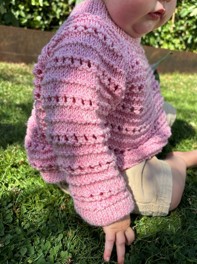 Easy Spring Sweater Woman + Baby Bundle