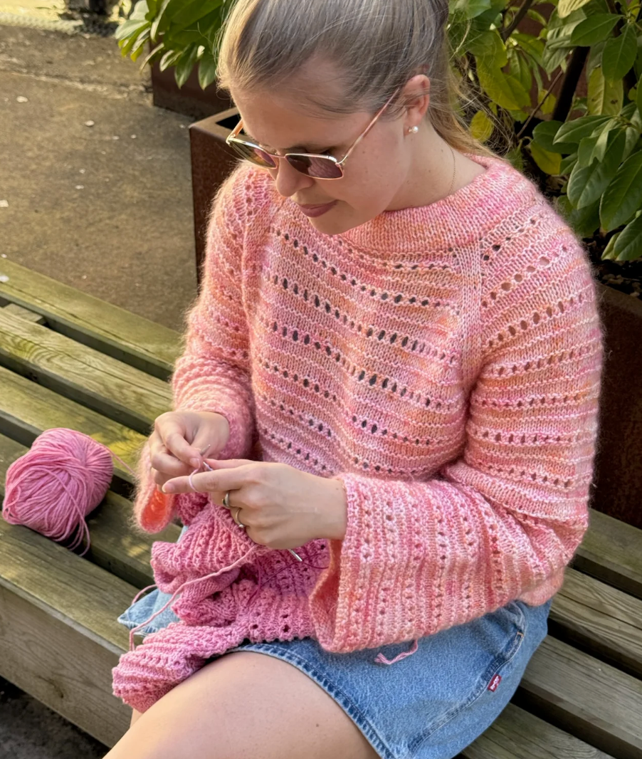 Easy Spring Sweater Woman + Baby Bundle
