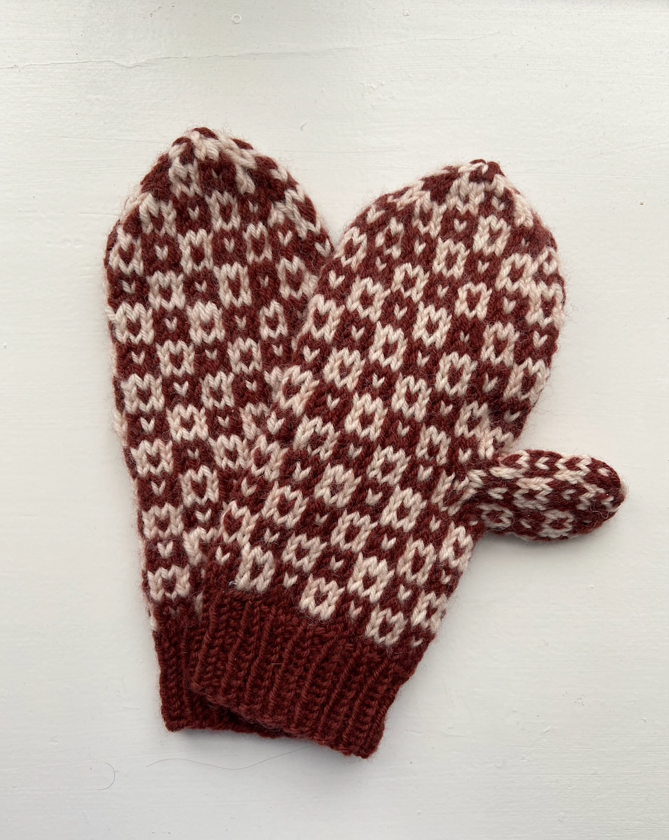 Easy Colour Mittens