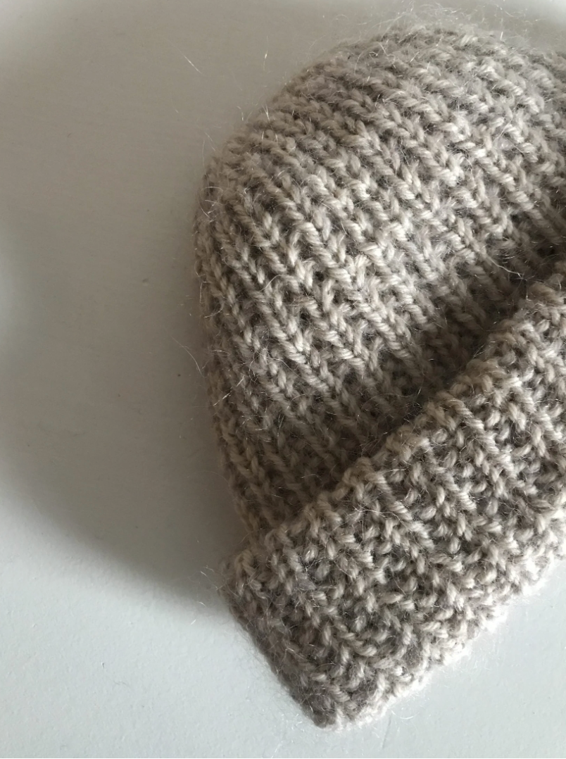 Easy Rib Beanie + Mittens