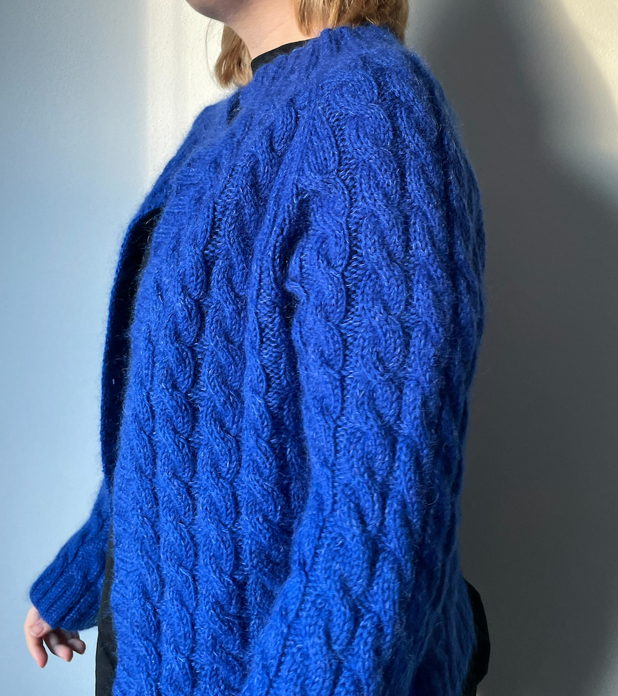 Easy Cable Cardigan