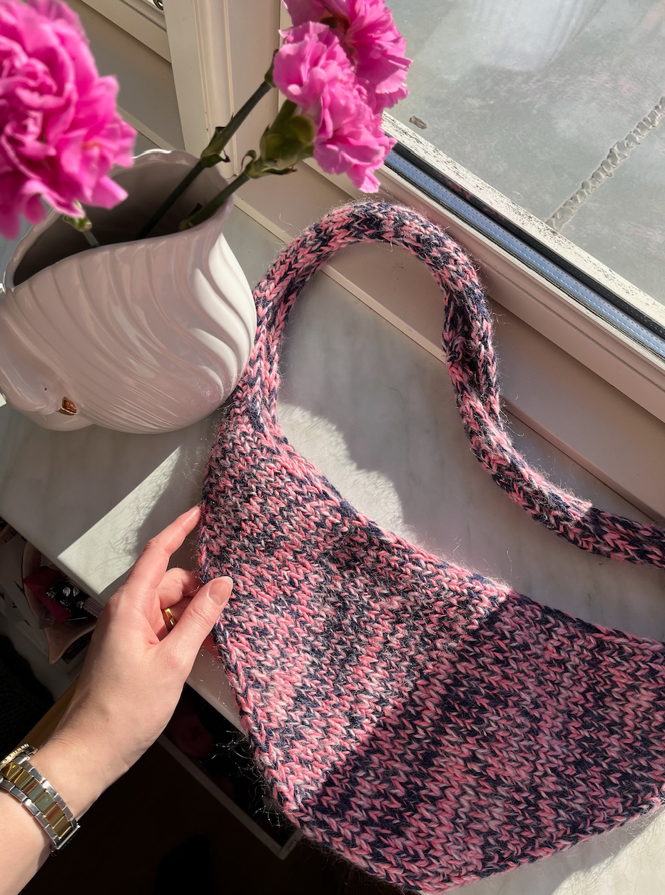 Ultra Easy Bag - Stockinette Stitch Edition