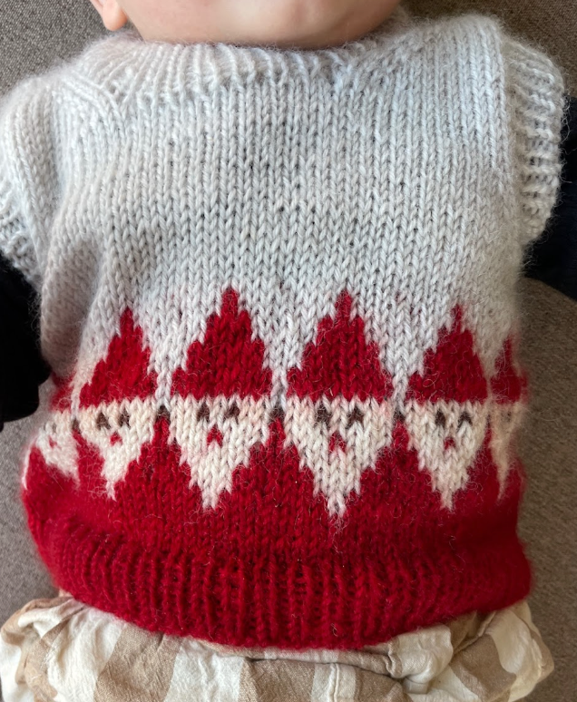 Easy Santa Slipover Baby