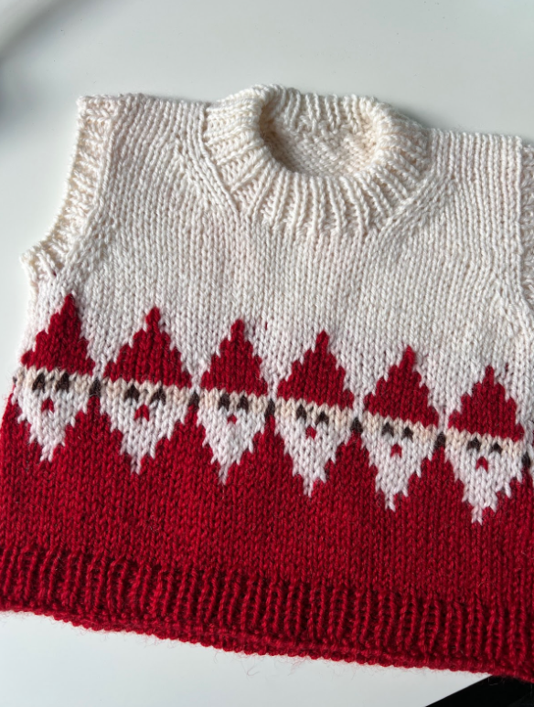 Easy Santa Slipover Baby