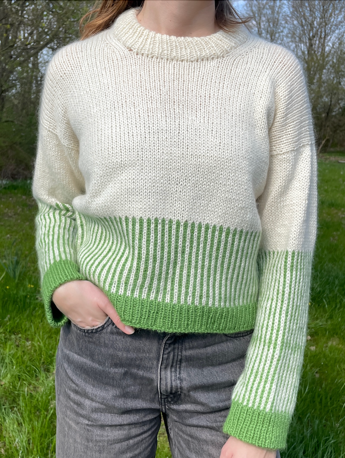 Easy Color Mix Sweater