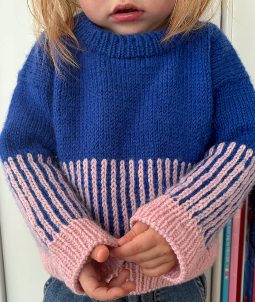 Learn to Knit with Two Colors (Adult + Junior)