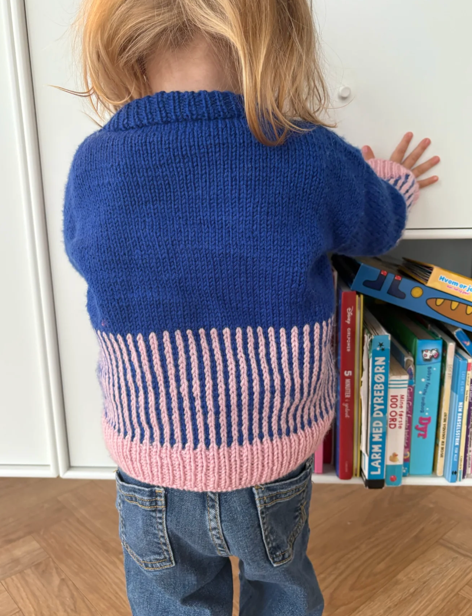 Learn to Knit with Two Colors (Adult + Junior)