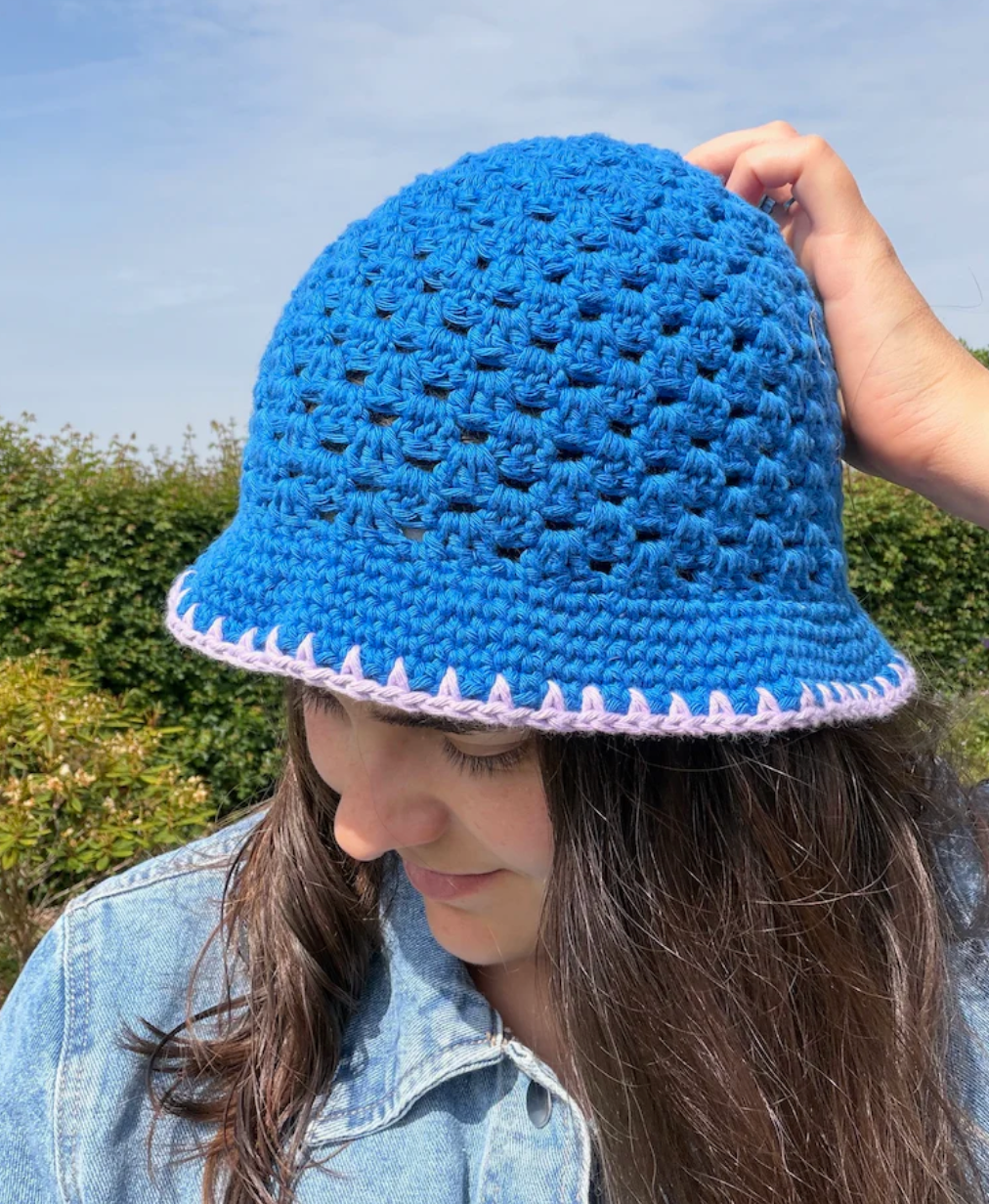 Ultra Easy Bucket Hat - Crochet Adult + Junior