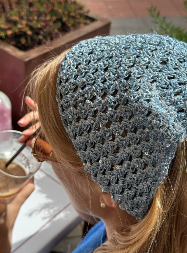 Ultra Easy Bandana + Hip Scarf - Crochet Bundle