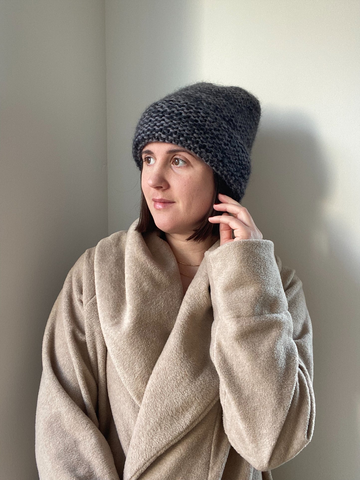 Ultra Easy Garter Stitch Beanie and Mittens