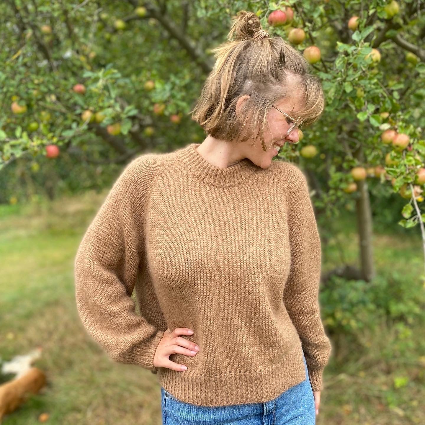 Easy Raglan Sweater Deutsch