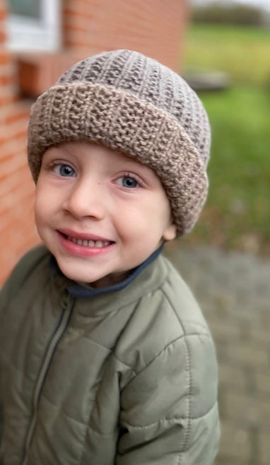 Easy Rib Beanie Junior Norsk