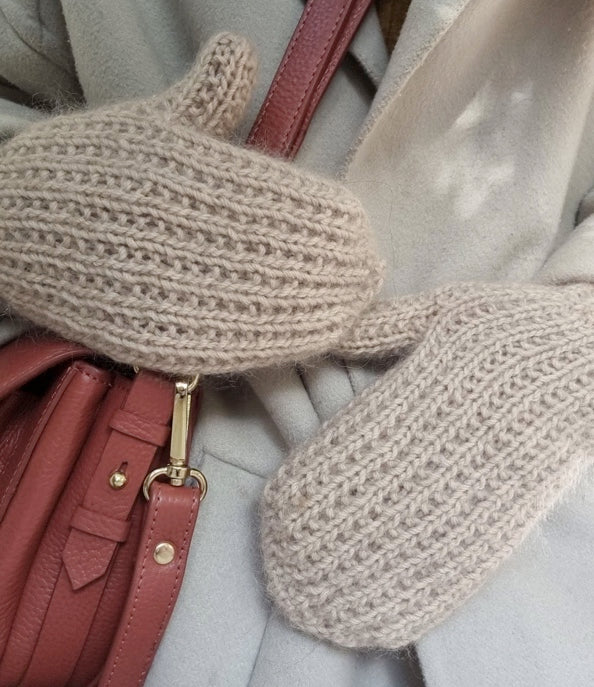 Easy Rib Mittens Deutsch