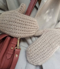 Easy Rib Mittens Deutsch