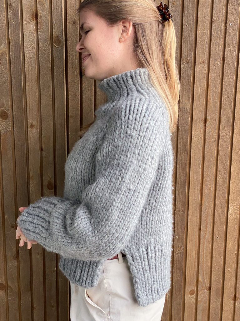 Easy Chunky Sweater English – easy as knit