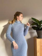 Easy Wide Rib Dress Norsk