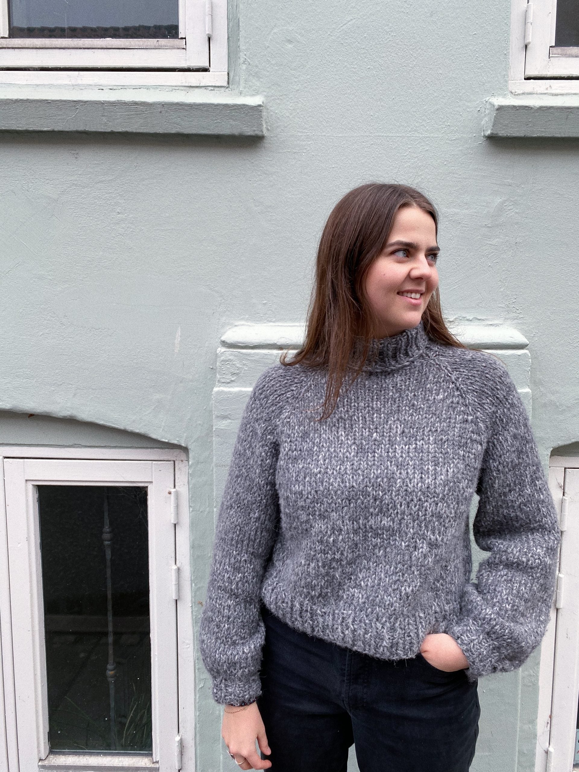 Easy Turtleneck Sweater Deutsch