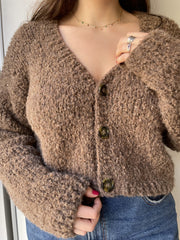 Easy Teddy Cardi English