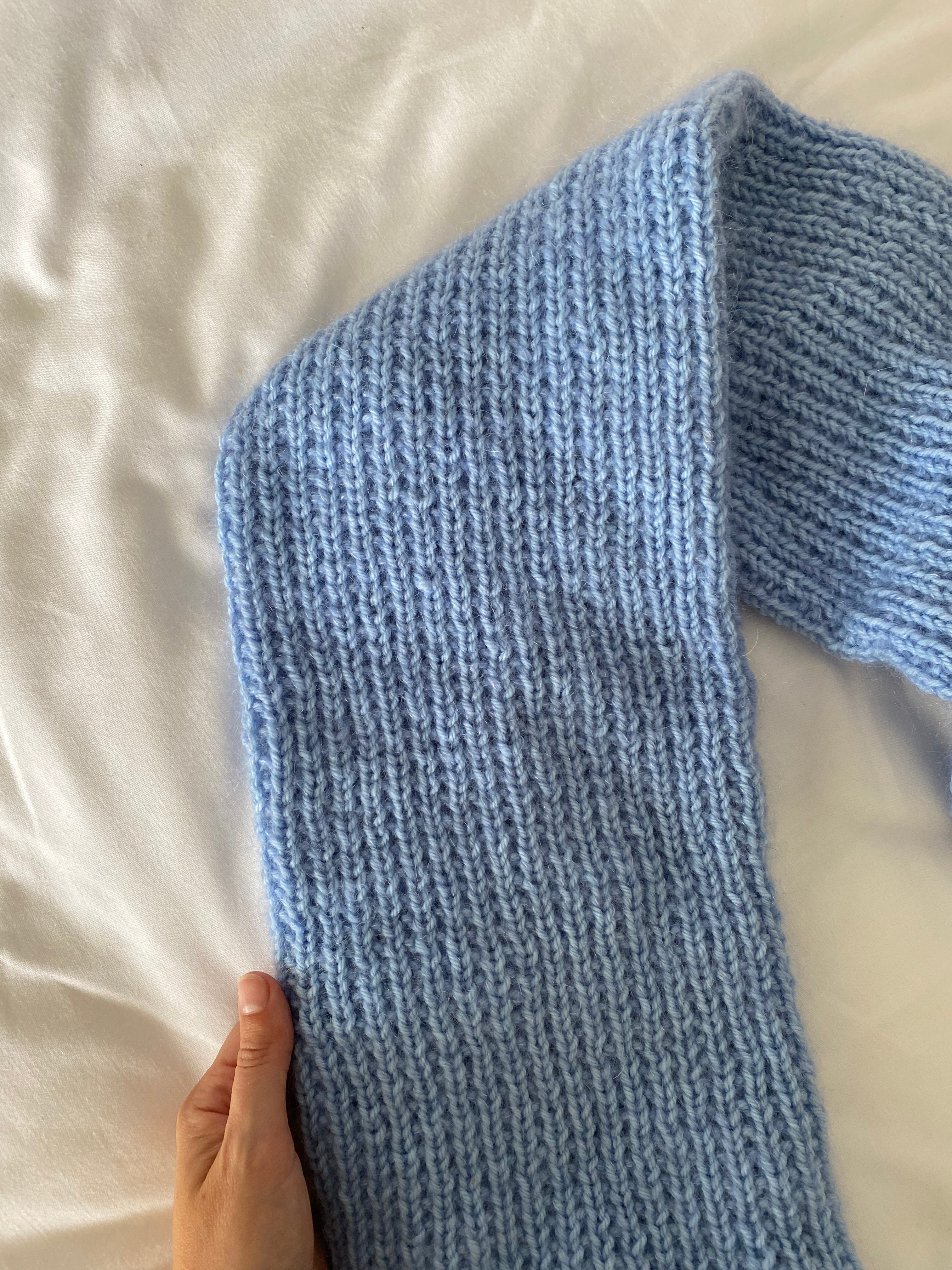 Easy Rib Scarf Norsk