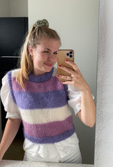 Easy Striped Vest Dansk
