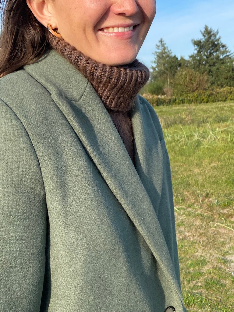Easy Rib Neck Dansk
