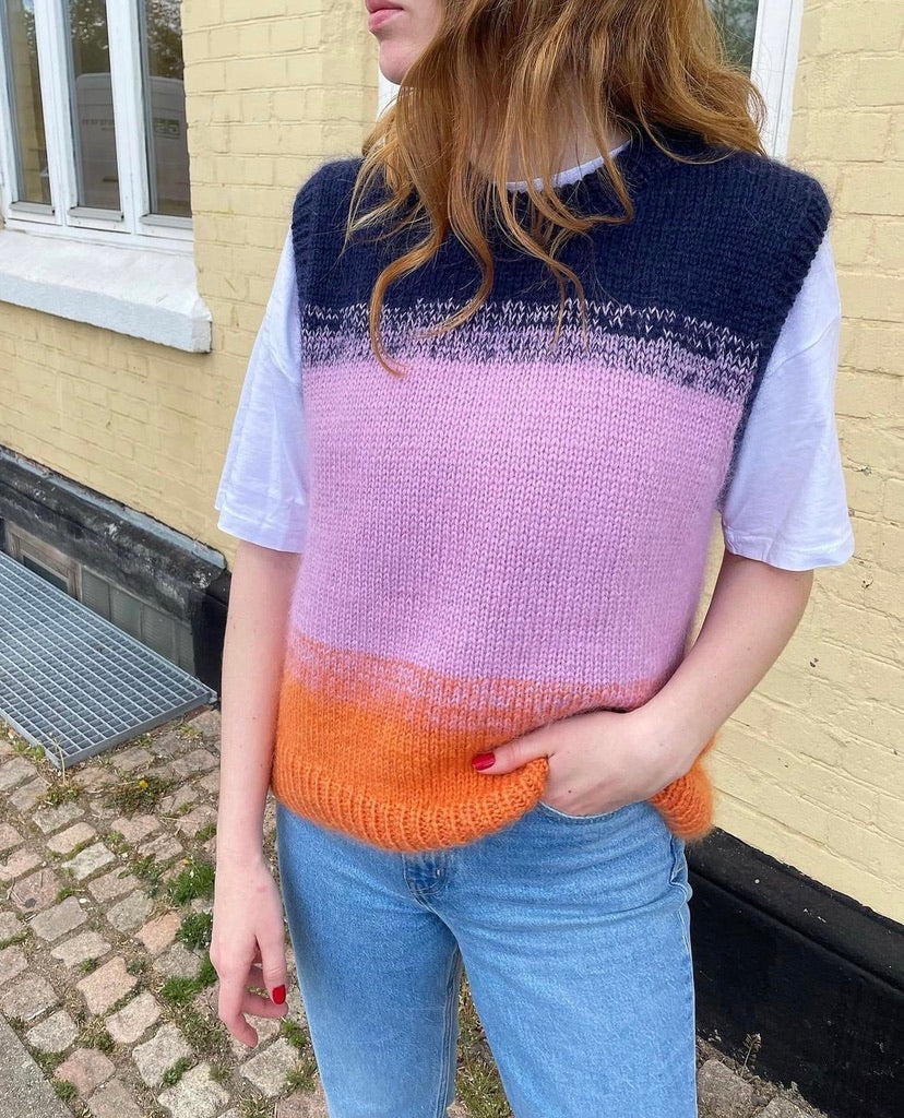 Fading Rainbow Vest Deutsch